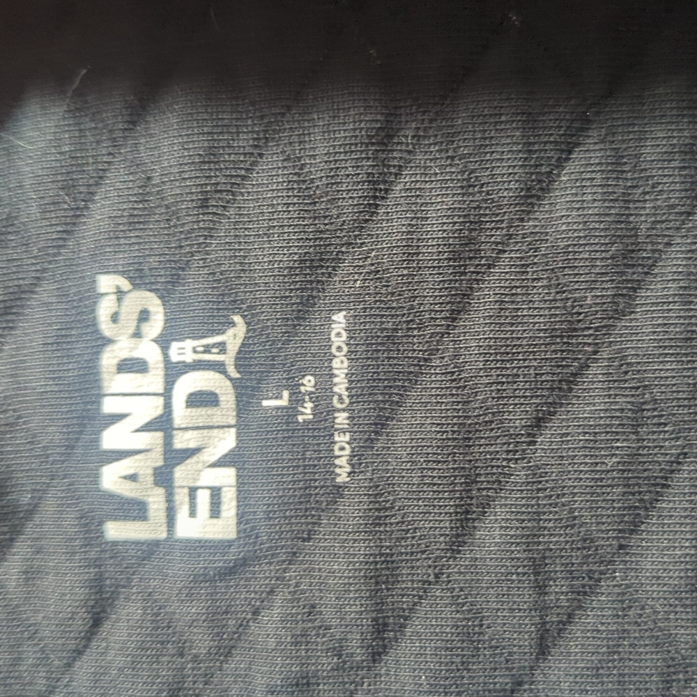 Lands End quilted pullover tunic - Picture 2 of 4